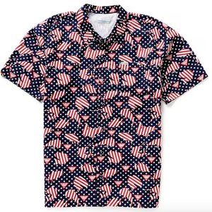 New! Columbia PFG | Men's Medium | America | USA | MSRP: $50